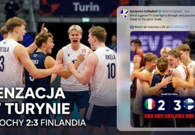 Gigantyczna sensacja na siatkarskich ME! Finlandia wyeliminowała Włochów z turnieju